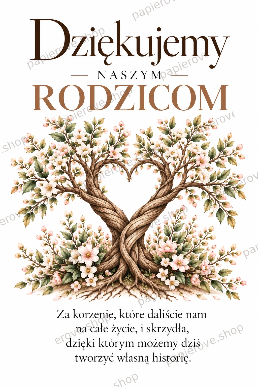 Drzewo rodzinne – szczegóły plakatu