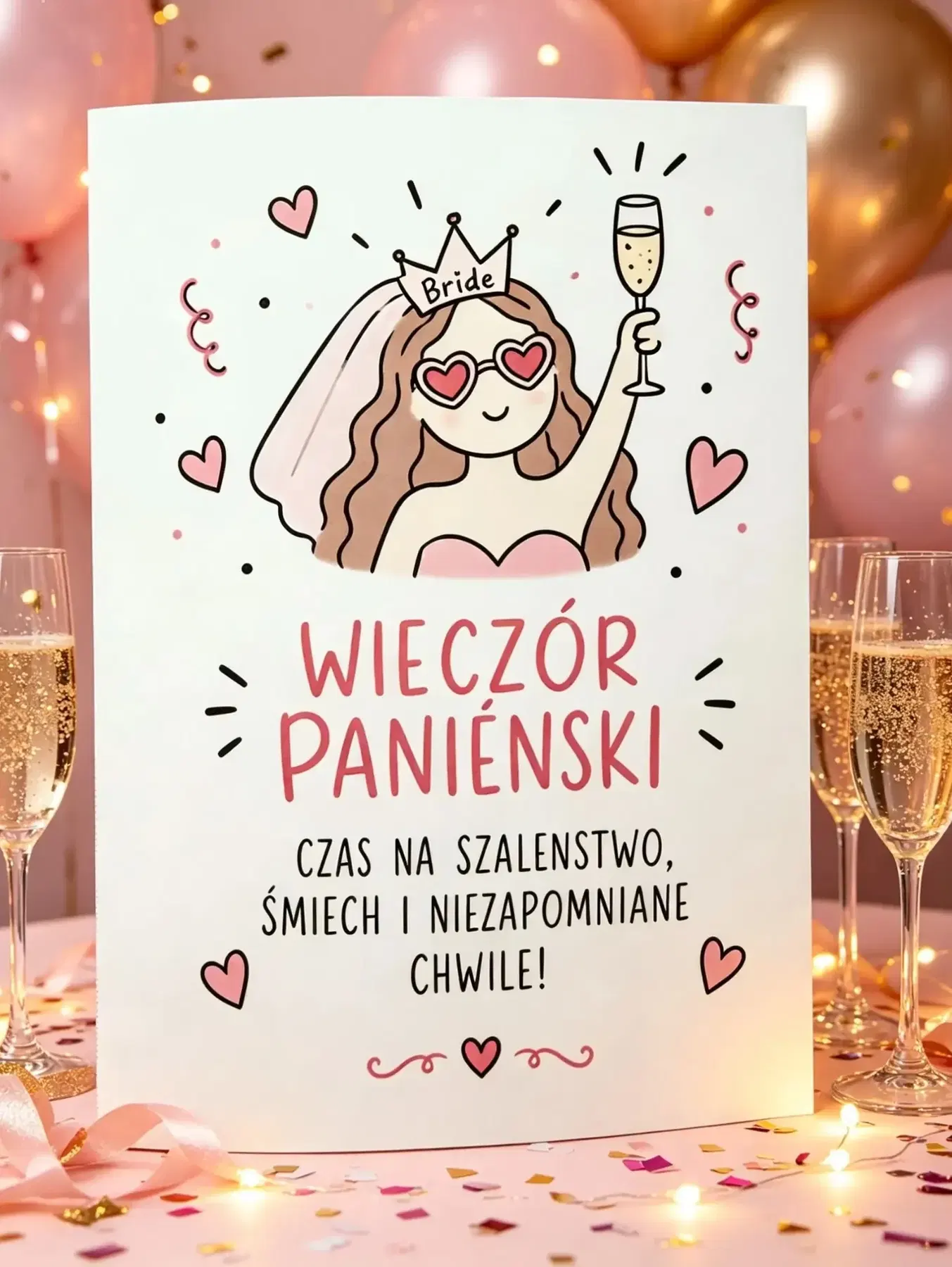 Kartka na Wieczór Panieński
