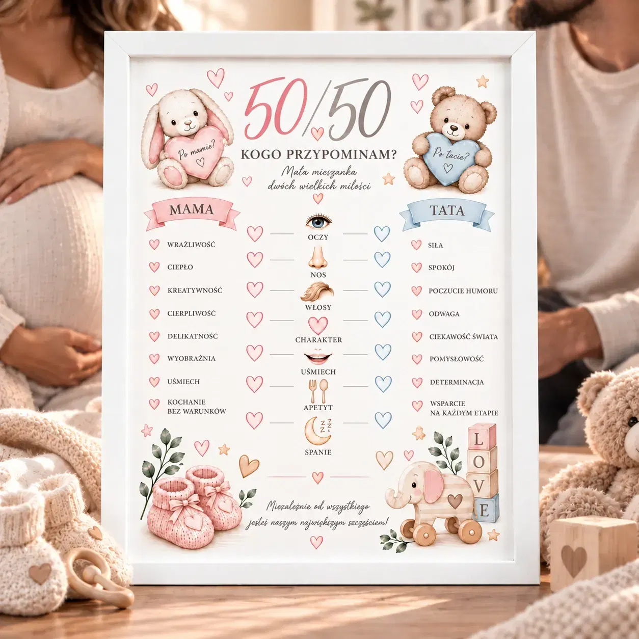 50/50 Mama czy Tata?