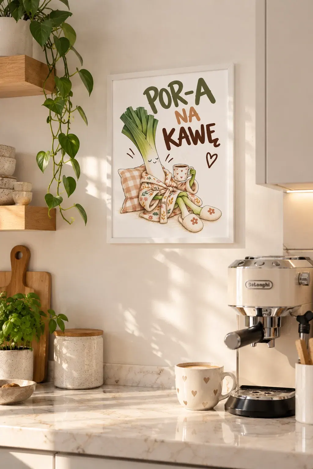 Plakat na ścianie